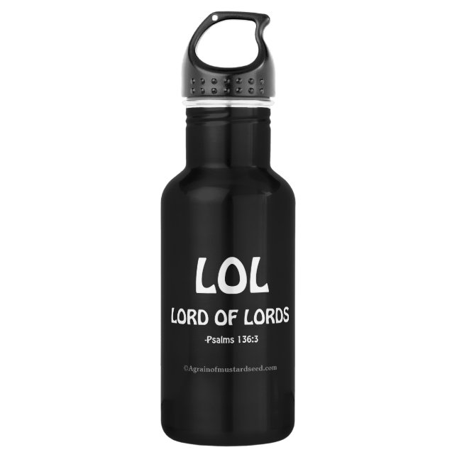 Religious 532 Ml Water Bottle (Front)
