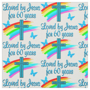 RELIGIOUS 60 YR OLD FABRIC