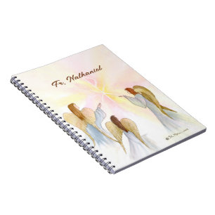 Religious Angels Personalised Notebook