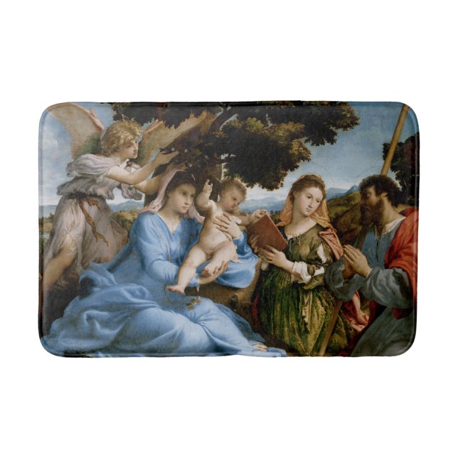 Religious Art bath mat (Front)