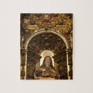 Religious art representing Santa Teresa 2 Jigsaw Puzzle