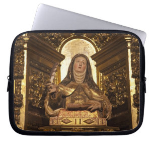 Religious art representing Santa Teresa 2 Laptop Sleeve