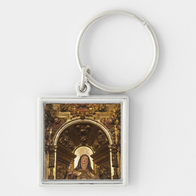 Religious art representing Santa Teresa Key Ring (Front)