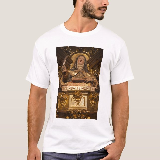 Religious art representing Santa Teresa T-Shirt (Front)
