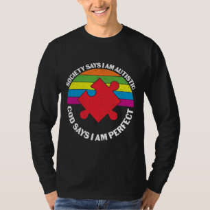 Religious Autism Awareness Saying T-Shirt
