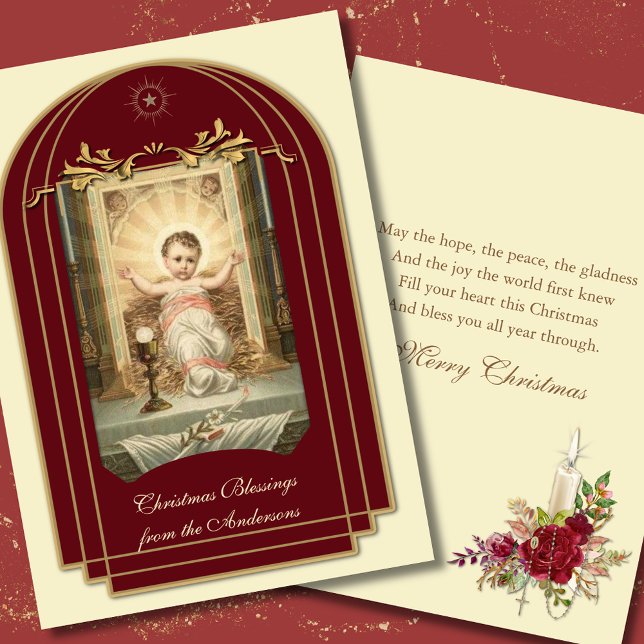 Religious Baby Jesus Scripture Christmas Vintage (Creator Uploaded)