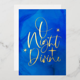 Religious Beautiful Gold Foil Card