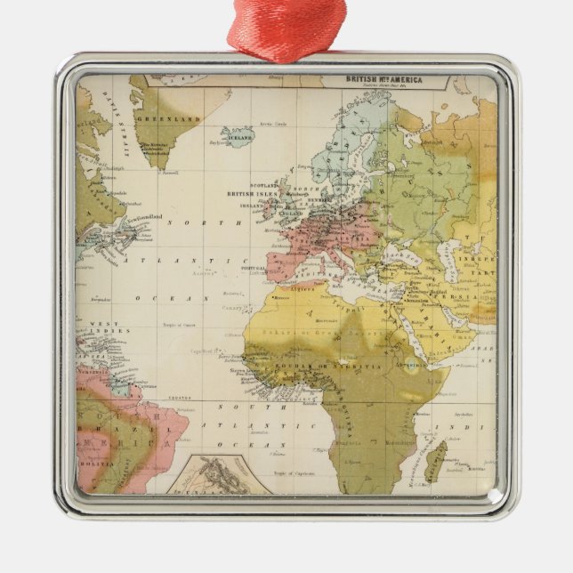 Religious belief metal tree decoration (Front)
