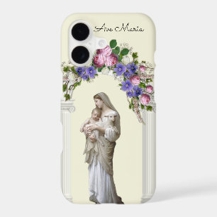 Religious Blessed Virgin Mary Jesus Lamb Vintage