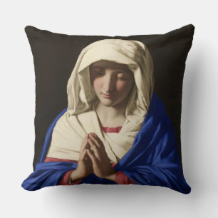 Religious Blessed Virgin Mary Sorrowful Mother Cushion