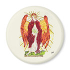 Religious Button : Archangel Uriel 
