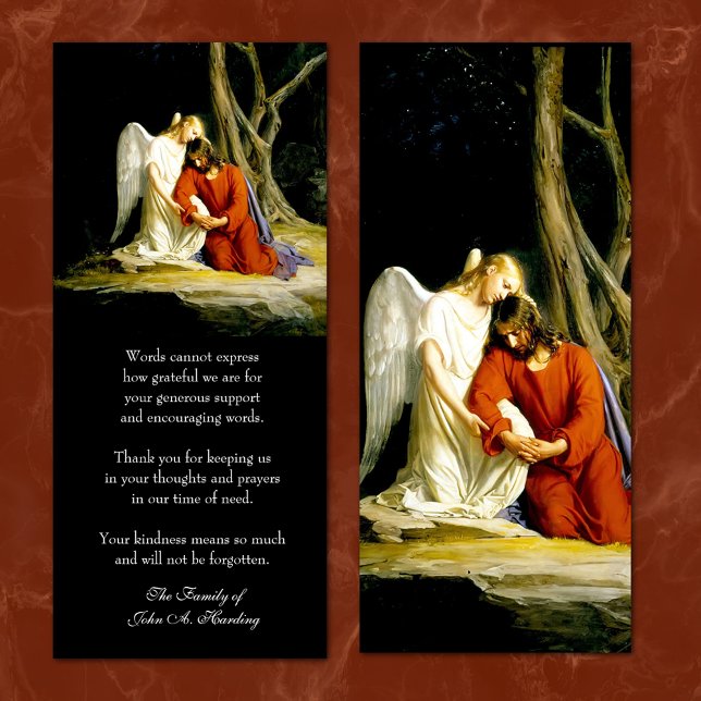 Religious Catholic Funeral Sympathy Jesus Card (Creator Uploaded)