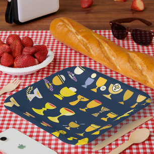 Religious Chalices Paper Plate