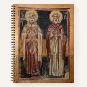 Religious Christian Art Notebook