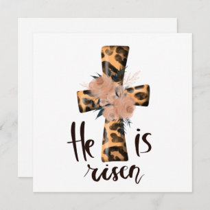 Religious Christian Baptism Invitation
