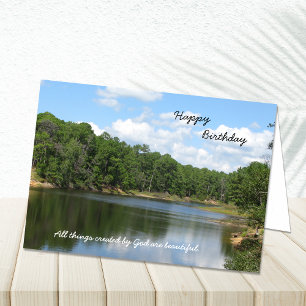 Religious Christian Birthday Greeting Card