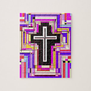 religious christian cross jigsaw puzzle
