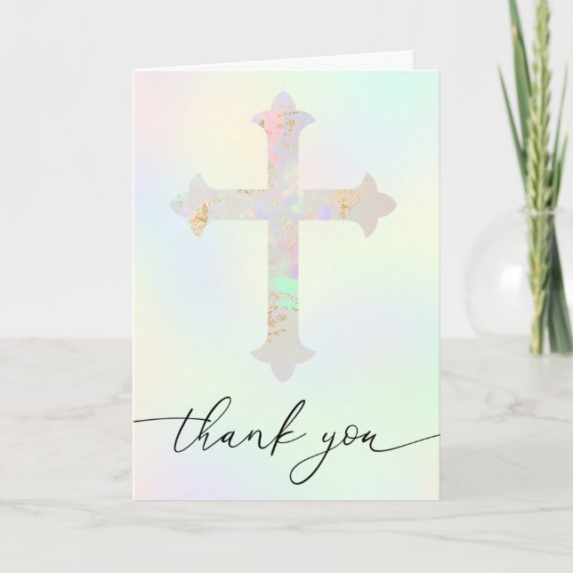 religious christian thank you card (Front)