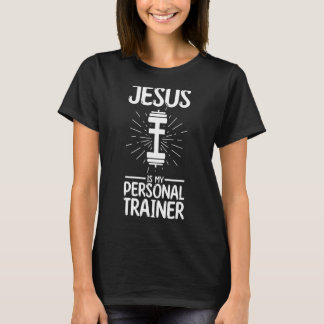 Religious Christian Workout Jesus Is My Personal T T-Shirt
