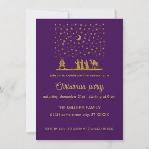 Religious Christmas, Birth of Jesus, Three King's Invitation