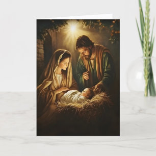 Religious Christmas Card