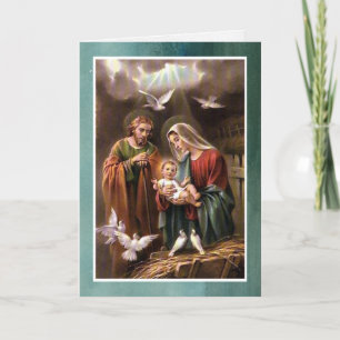 Religious Christmas Cards   Joyeux Noel