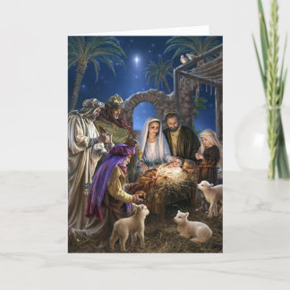 Religious Christmas Cards | Nativity 4