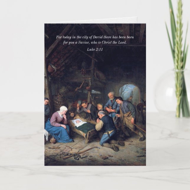 Religious Christmas Cards | Shepherds (Front)