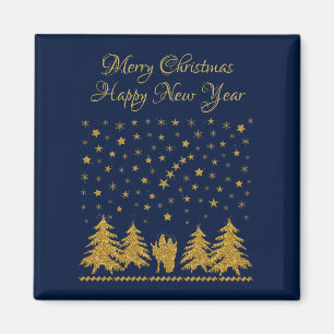 Religious Christmas Virgin Mary, St. Joseph, Jesus Magnet