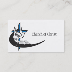 Religious Church Christianity Religion Pastor Business Card