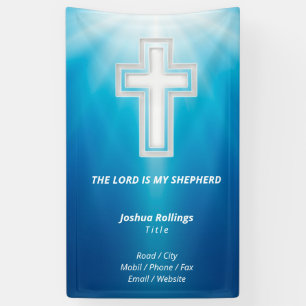 Religious Cross Christian Banner