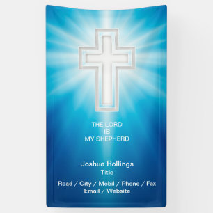 Religious Cross Christian Banner