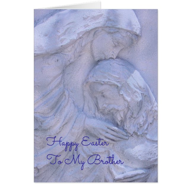 Religious Easter Card for Your Brother (Front)