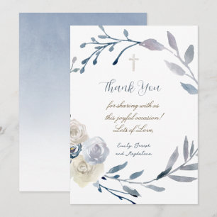 religious event thank you Card