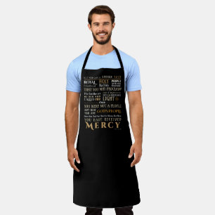 Religious Faith Peter 2:9-10 Apron