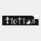 Religious Fiction - Atheist bumper sticker