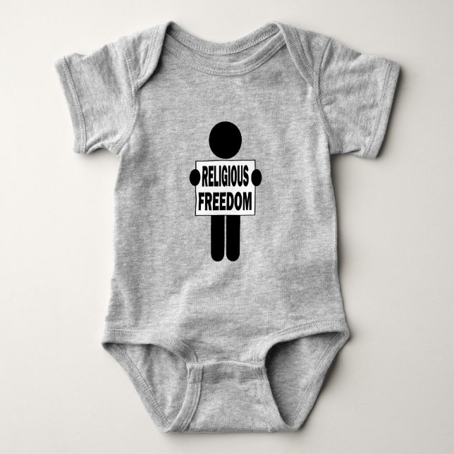 Religious Freedom Baby Bodysuit (Front)