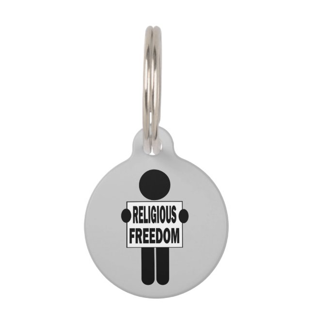 Religious Freedom Pet Tag (Front)