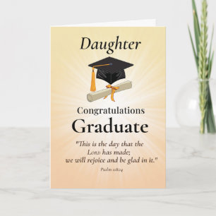 Religious Goddaughter Graduation Congrat Christian Card