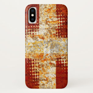 Religious halftone cross Case-Mate iPhone case