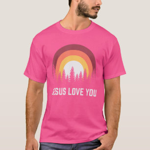 Religious Jesus Love You Christian T-Shirt