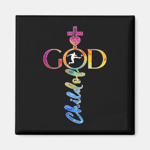 Religious Jesus Soccer Child Of God Soccer _1 Magnet