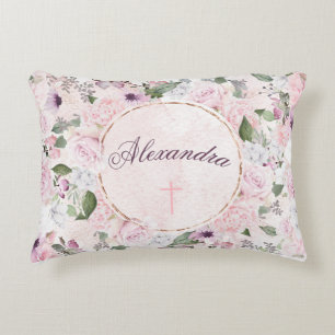 Religious Keepsake Baptism Christening Communion  Decorative Cushion
