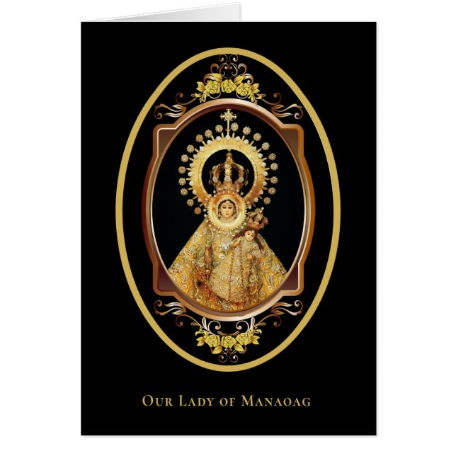 Religious Lady of Manaoag Philippines Catholic  (Front)