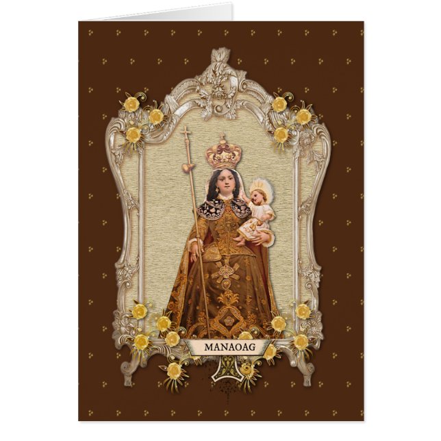 Religious Lady of Manaoag Philippines Catholic  (Front)