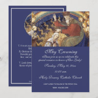 Religious May Crowning Mary Mothers Day 