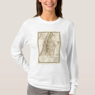 Religious Middle East atlas map T-Shirt