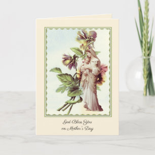 Religious Mothers Day Blessed Virgin Mary Card
