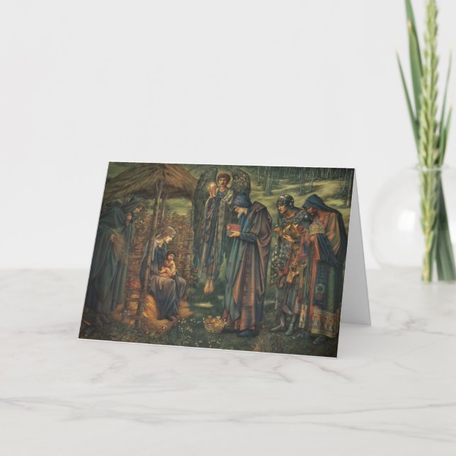 Religious Nativity Christmas Card (Front)