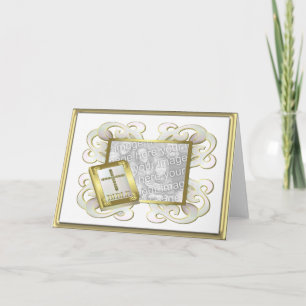 Religious Photo Frame Card